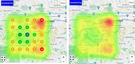 Geo Grid Heatmap GMB Tracker.